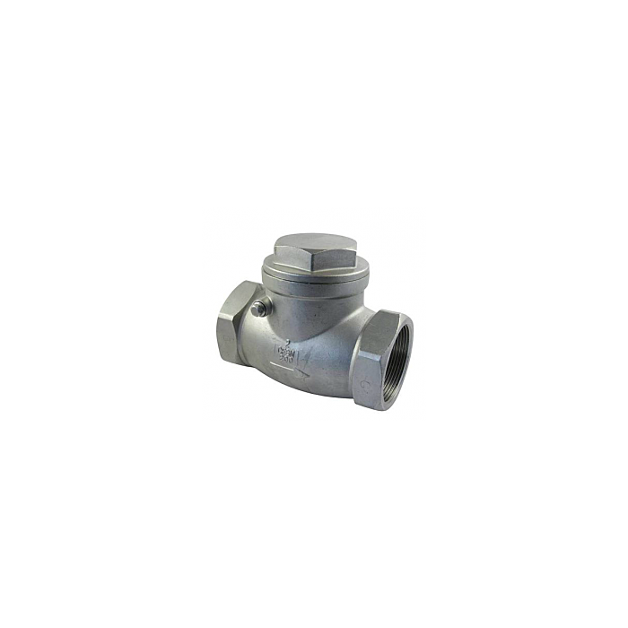RVS Terugslagklep W601 2 x binnendraad 2" PN 16 RVS Terugslagklep W601 2 x binnendraad 2" PN 16