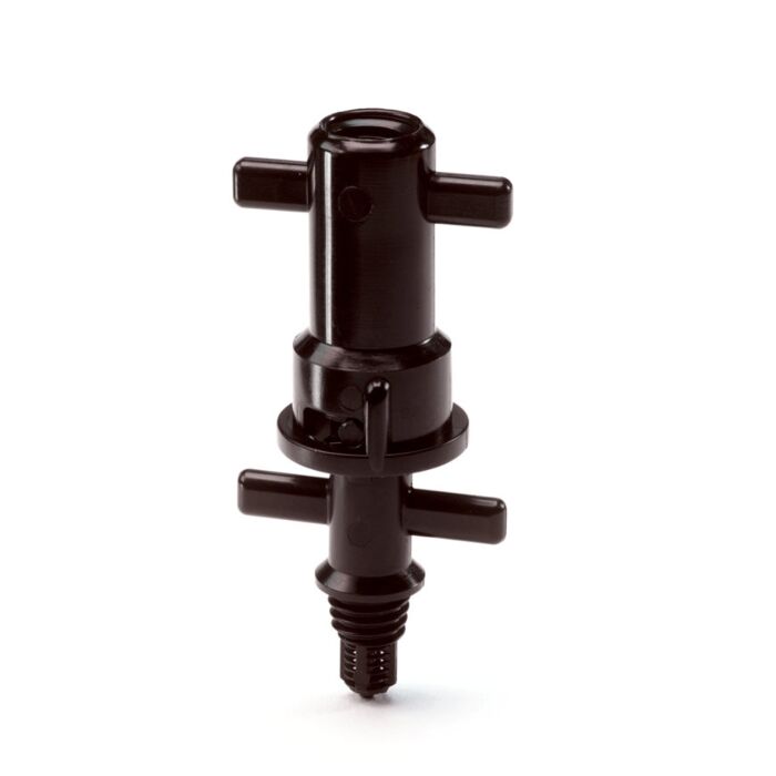 VDL terugslagklep voor sproeier, pom, rvs, epdm, 3/8" WW x 3/8" WW