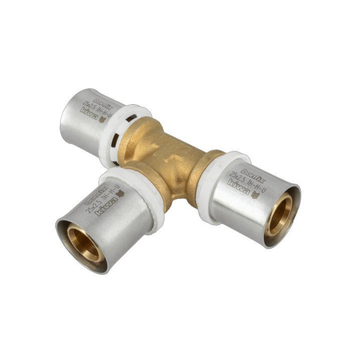 Bonfix Alu-pers T-stuk 25 mm