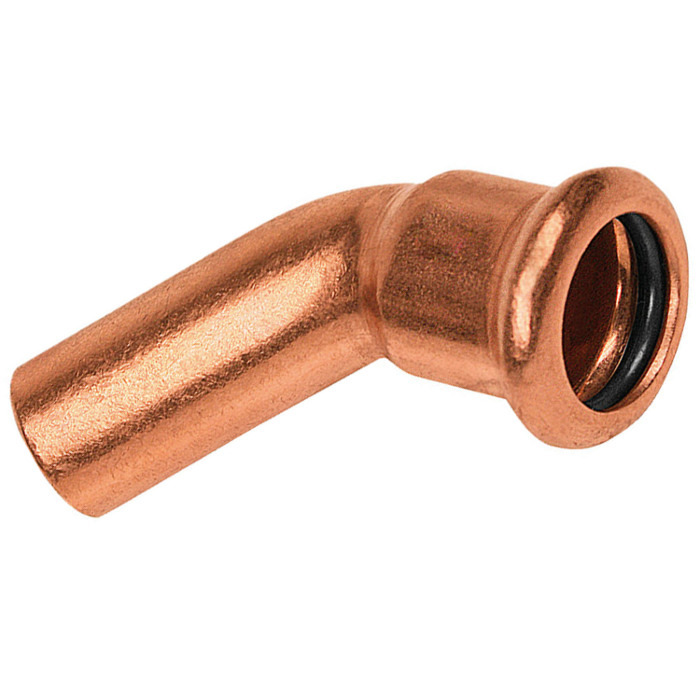 Bonfix PRESS bocht 45° roodkoper steek x pers 12 x 12 mm