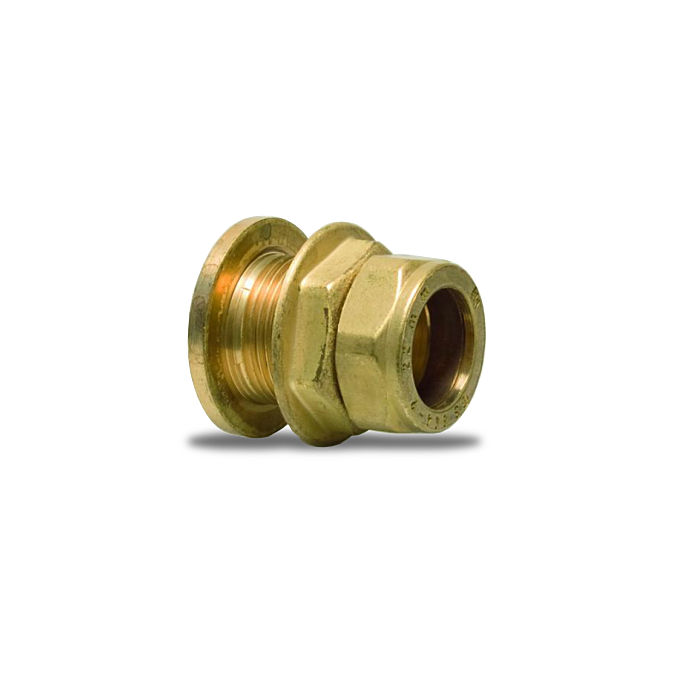 Bonfix messing tankdoorvoer knel 22 mm