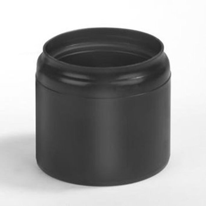 PP verloopring centrisch zwart 50 mm x 40 mm