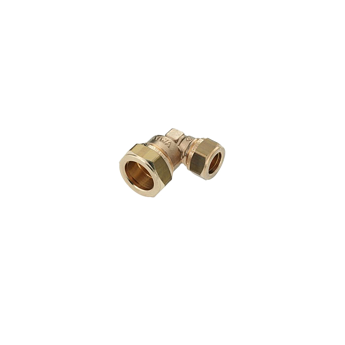 Bonfix messing verloopknie knel 15 x 10 mm
