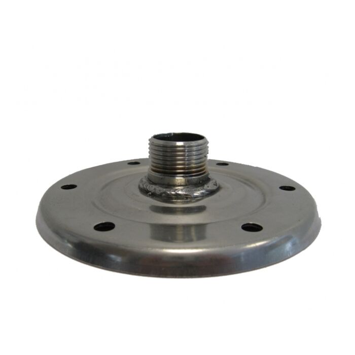 Flens RVS A2 voor Zilmet tank 500L 1 1/2" aansluiting Hydrofoortank