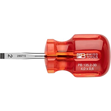 PB Swiss stubby sleufschroevendraaier 135.2-30