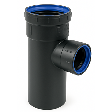 PP verloop T-stuk 90° 2x MA / Spie