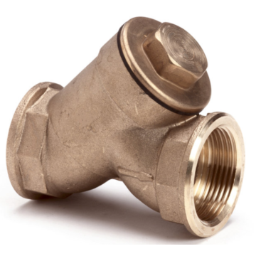 Tuxhorn messing horizontale terugslagklep, type 425, 2x binnendraad, 1"