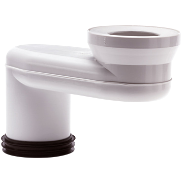 Viega Sprongbocht wit voor closet